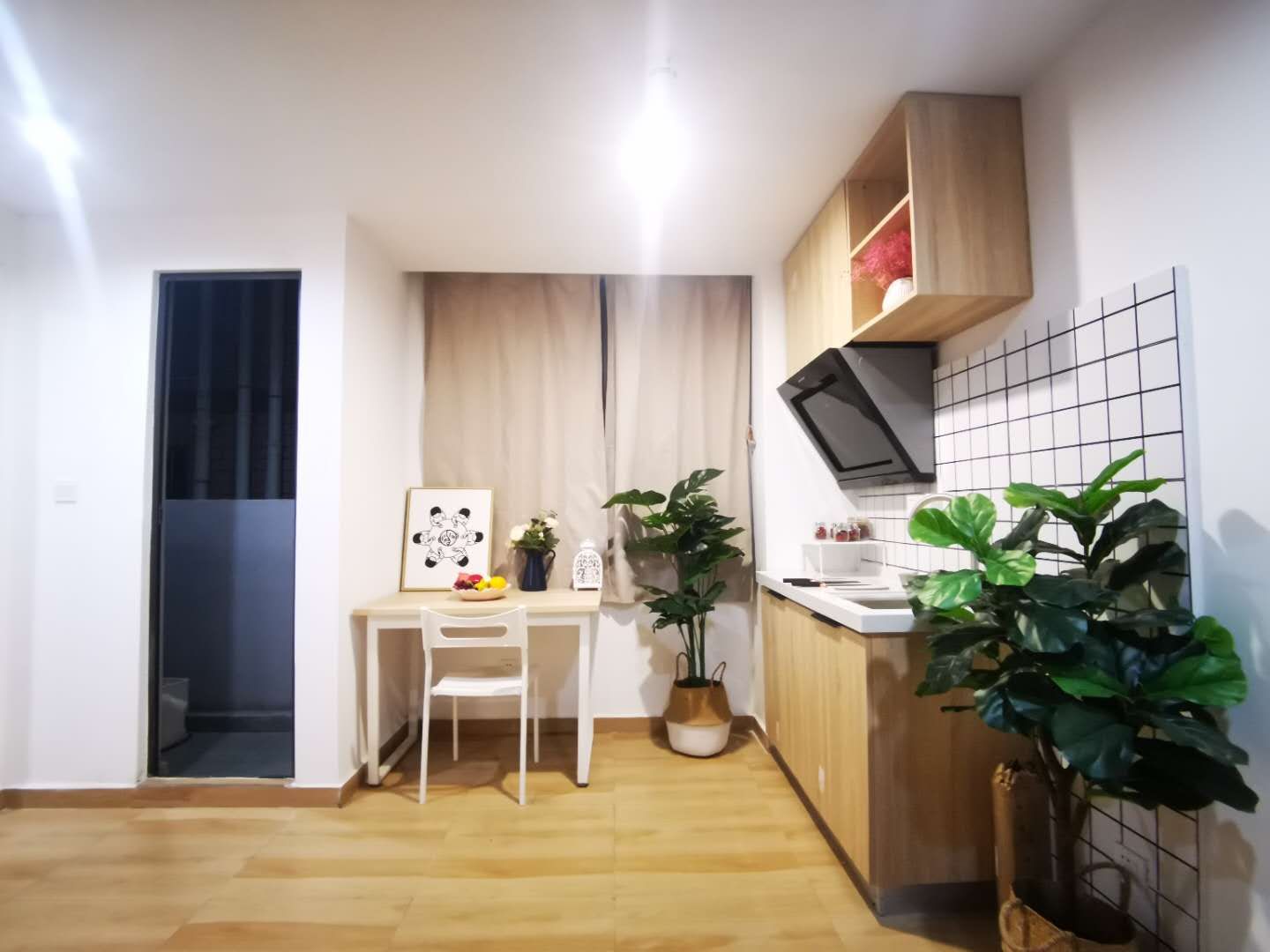 一房一厅带厨房阳台 · 泊寓-丹竹头地铁公社