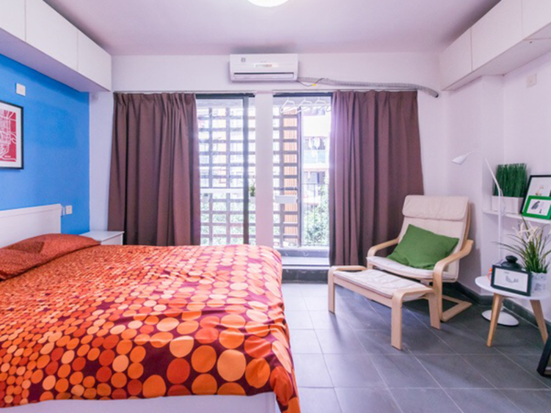 优选温馨一房 · 泊寓-万汇楼店