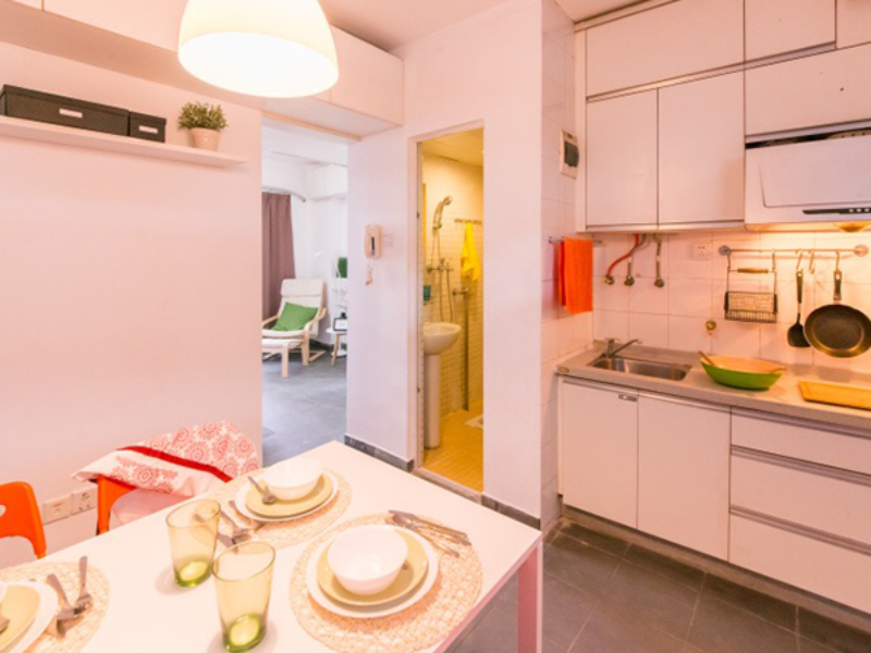 优选温馨一房 · 泊寓-万汇楼店