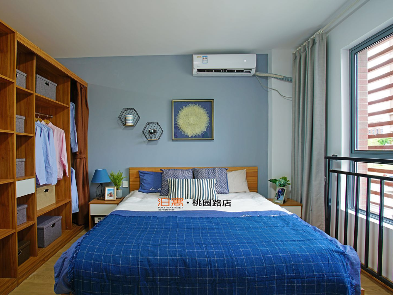 优选阳光舒适一房 · 泊寓-桃园路店
