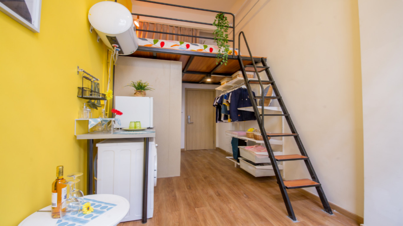 泊寓-棠下店_广州经济温馨loft · 泊寓-棠下店长租公寓【泊寓】