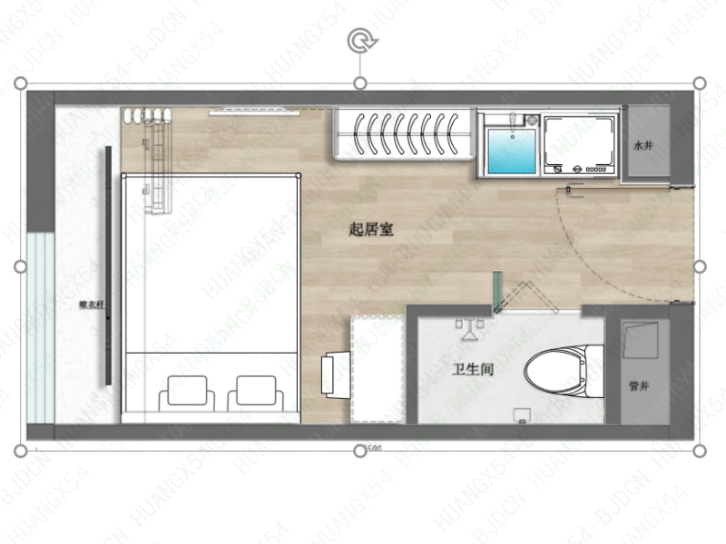 标准温馨单间 · 泊寓|院儿-成寿寺社区