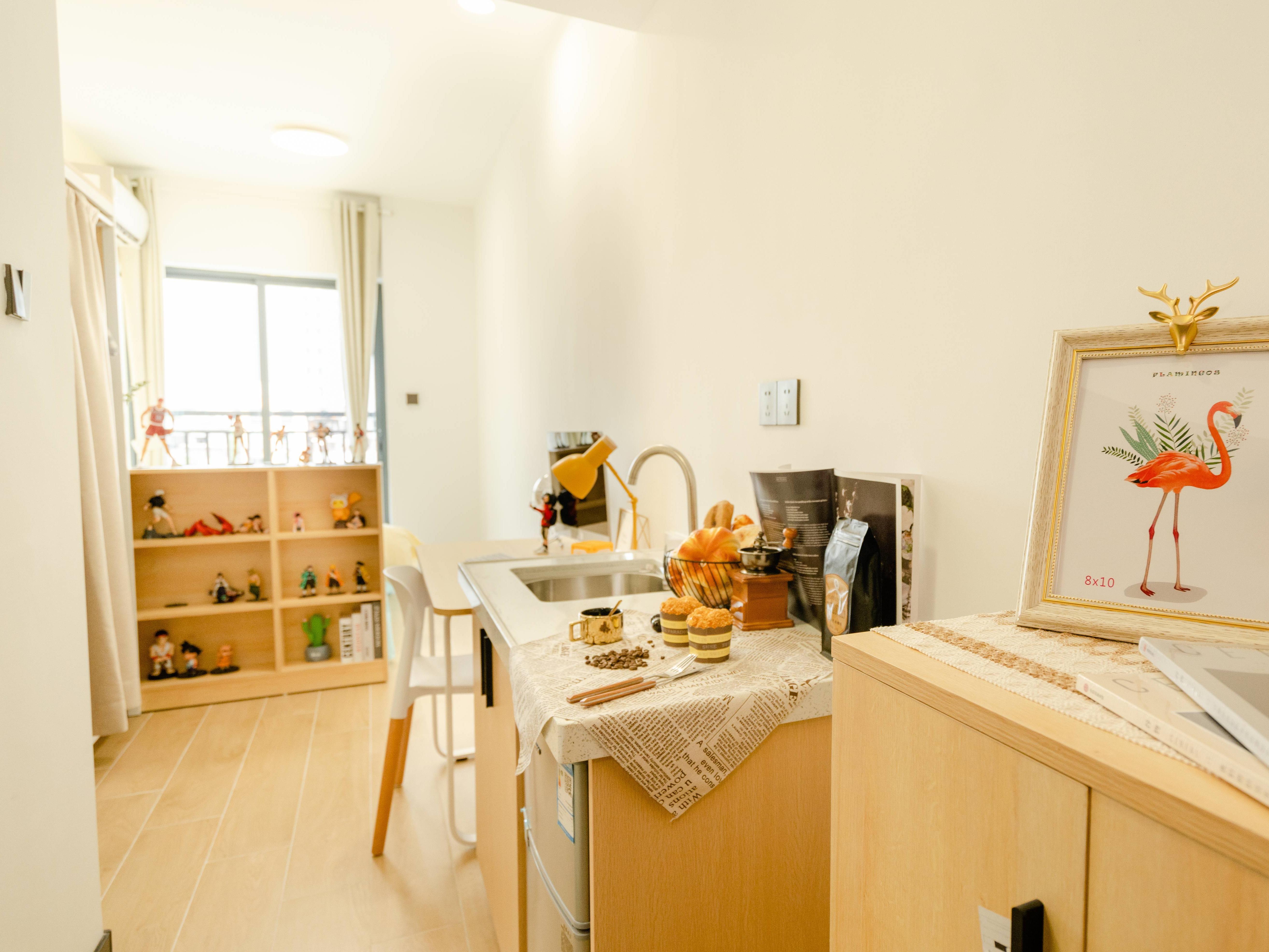 优选阳光文艺单间 · 泊寓黄岐中心店