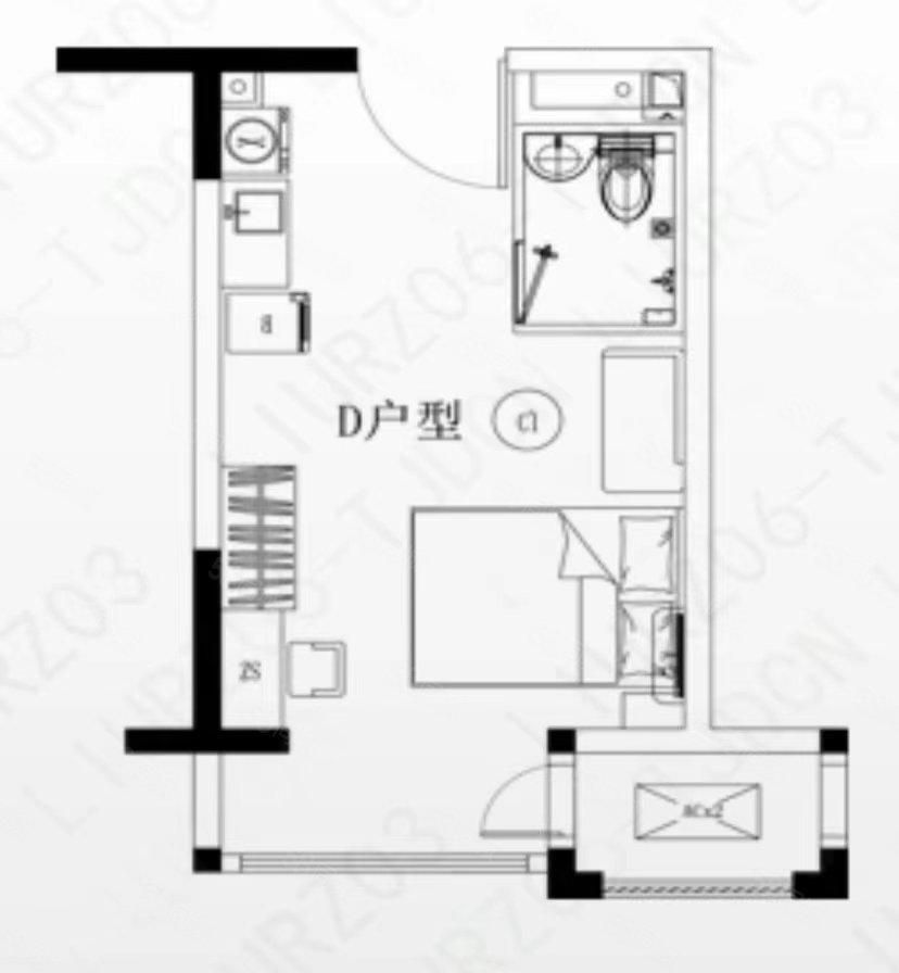 优选阳光单间DL · 泊寓-华苑产业园南店