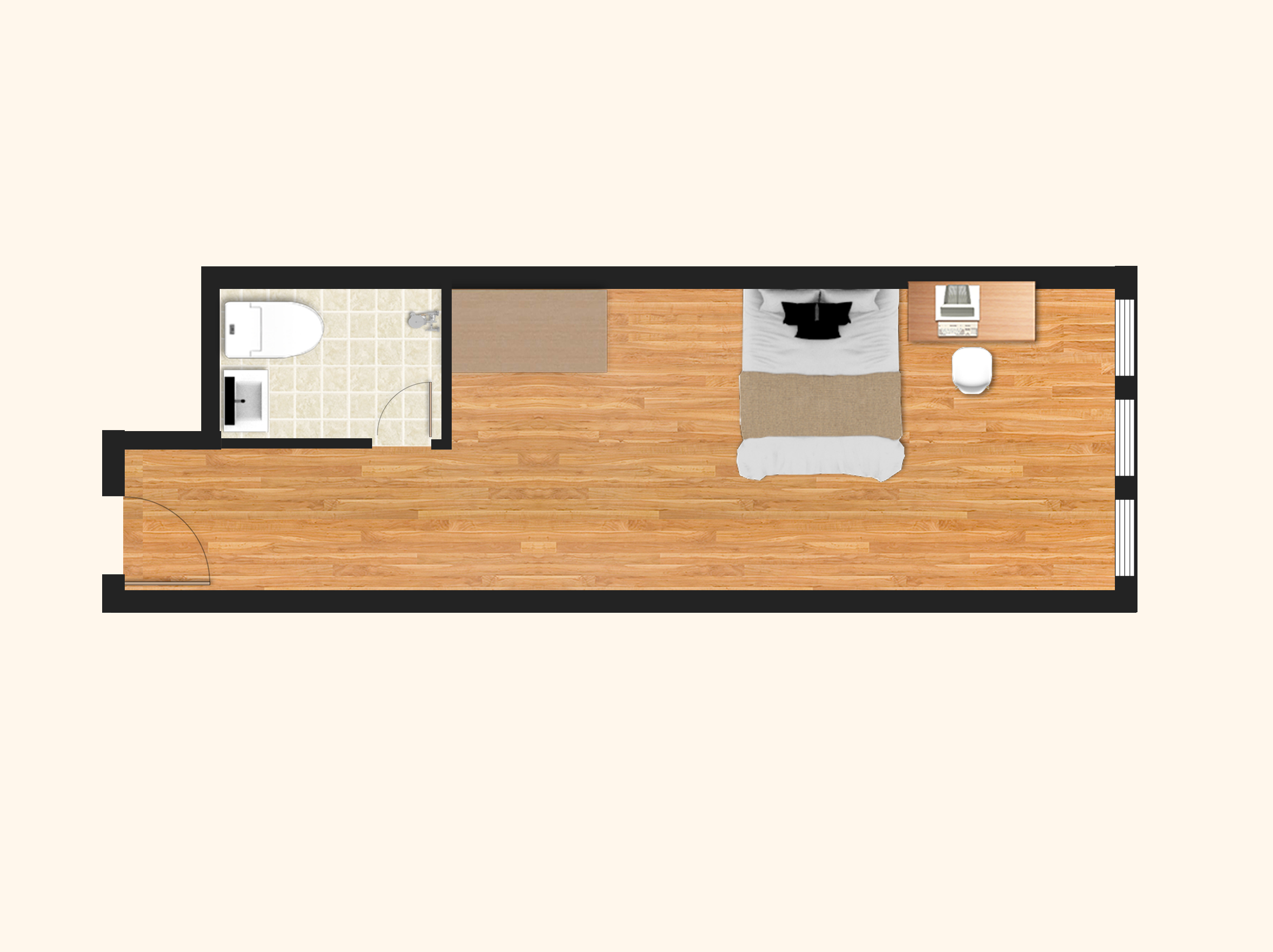 标准温馨单间 · 泊寓-翔安产业园店