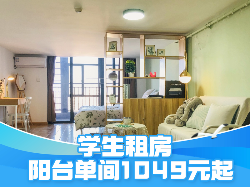 电梯阳台大单房