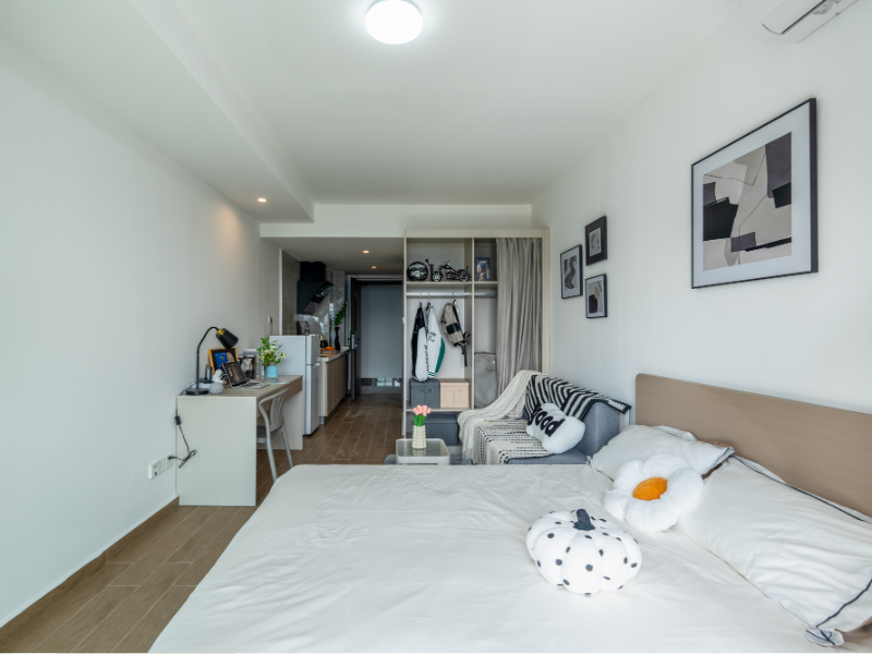 优选阳台单间 · 泊寓-坪山碧岭店