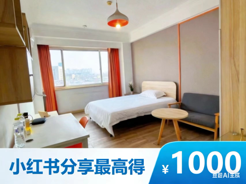 标准阳光单间 · 泊寓-林业大厦店